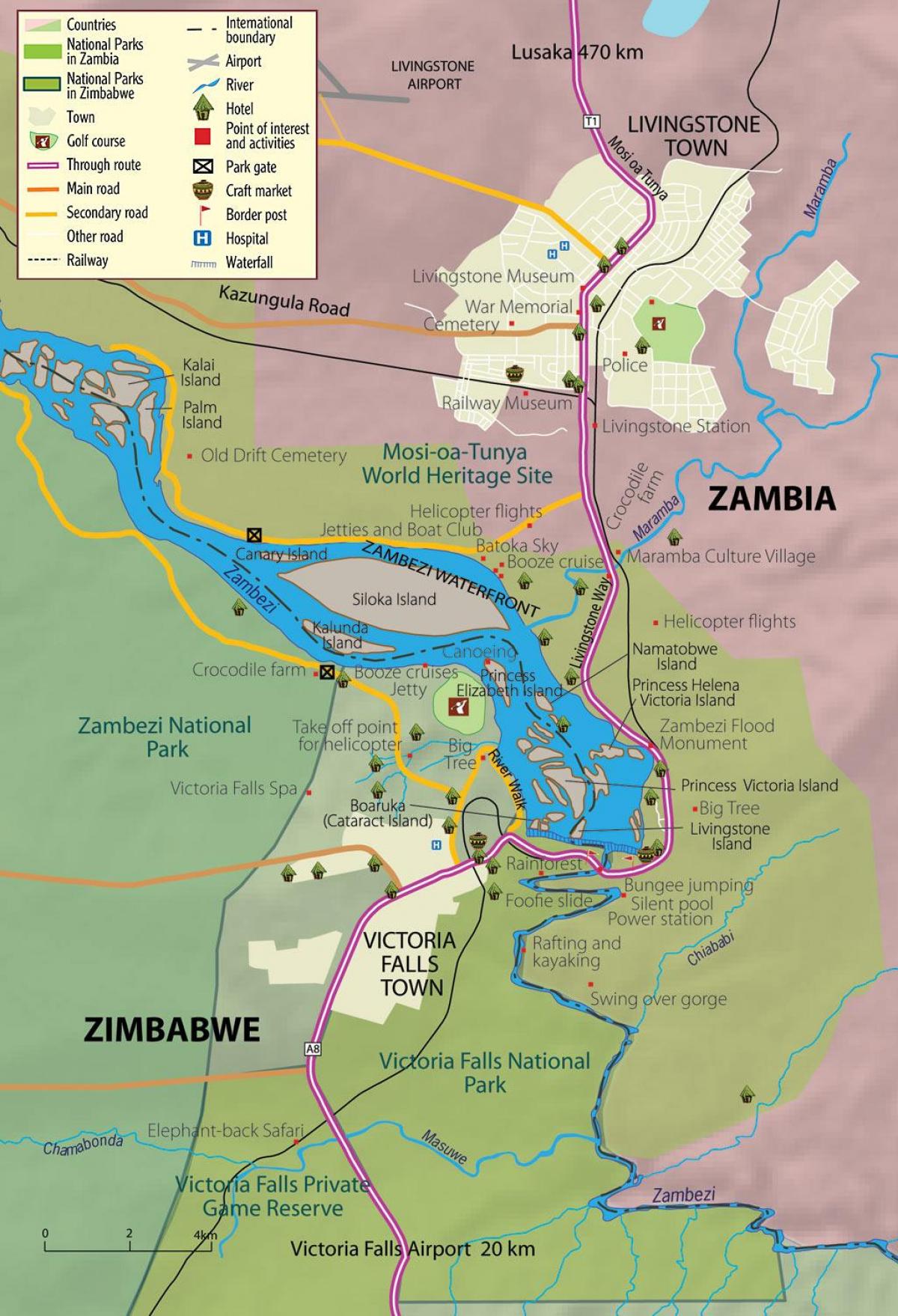 peta livingstone kota Zambia